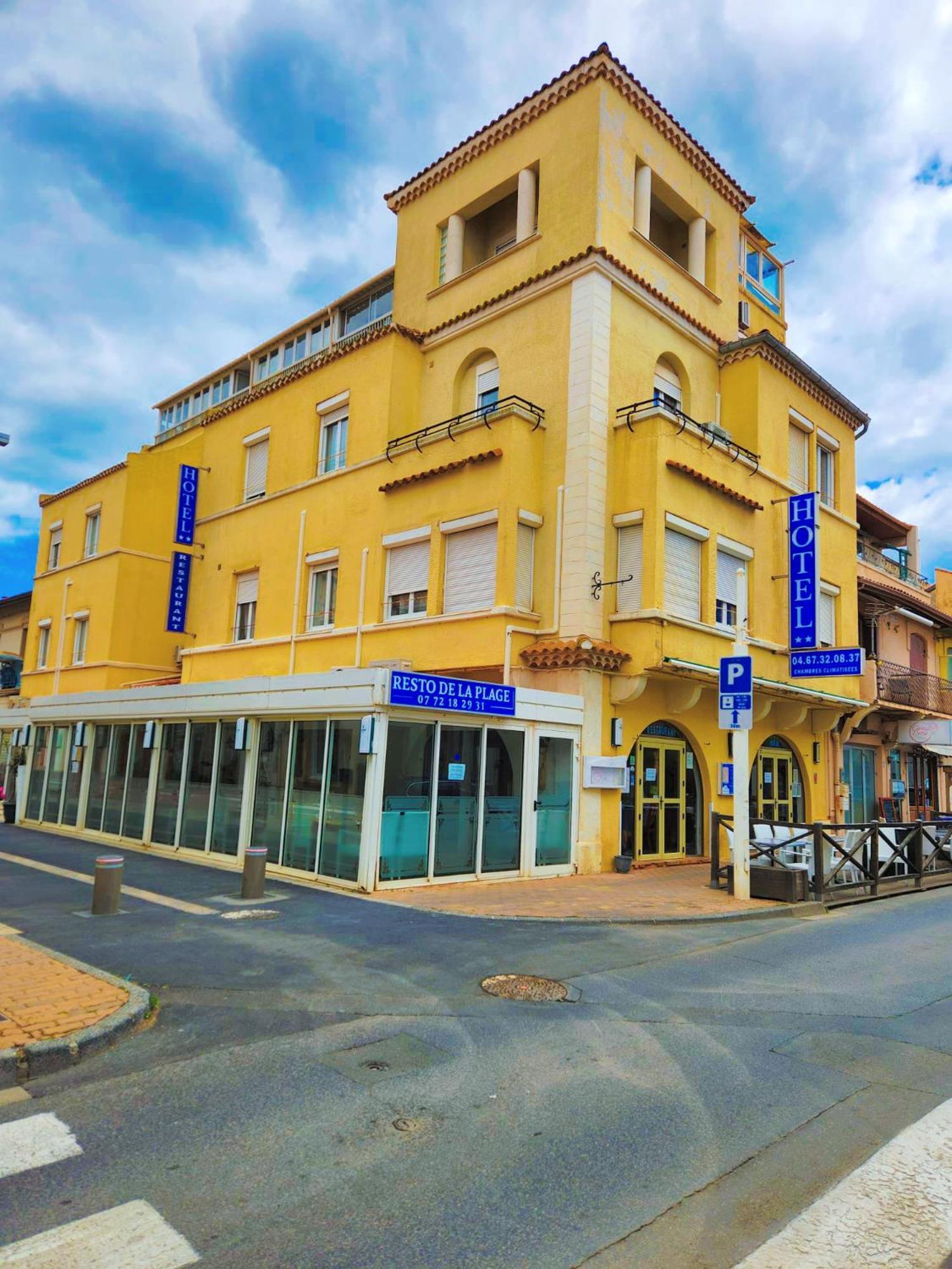 Hotel De La Plage 2 Etoiles Valras-Plage Kültér fotó